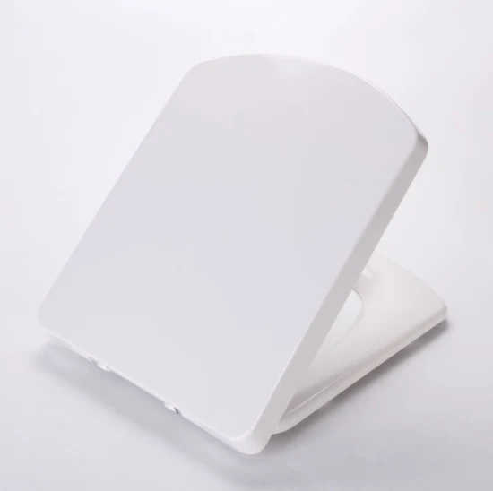 Nuevo Plástico de alta calidad de una pieza Cierre Suave Duroplast UF diseño occidental estilo cubierta de Wc asiento de inodoro
